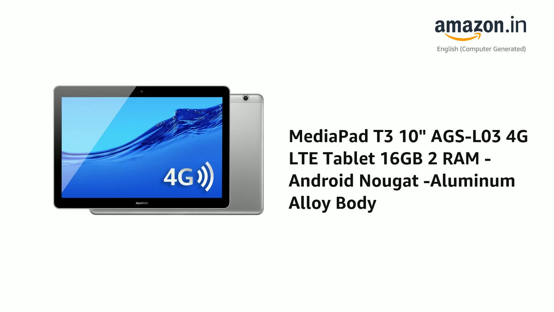 MediaPad T3 10